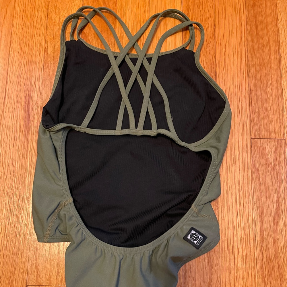 Ryker Army Color Fixed Straps Onsie
